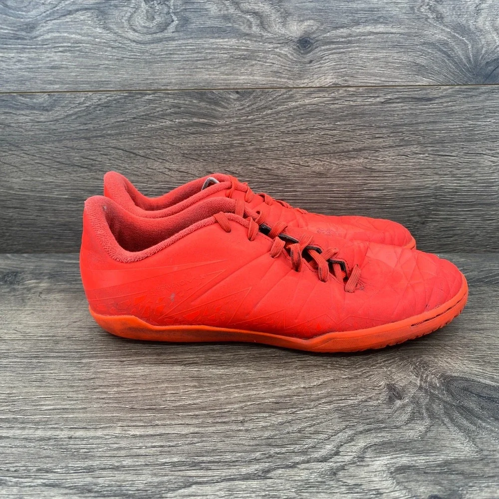 Nike Hyper Venom Phelon II IC‎ Indoor Soccer Shoe Youth Boys Size 6Y US Orange